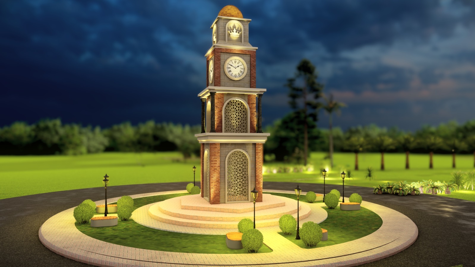 Clock-tower-housing-lahore