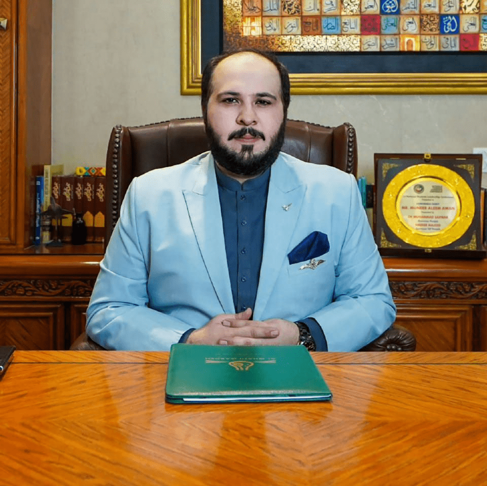 Muneeb Aleem Awan, CEO Al Ghani Developers Lahore